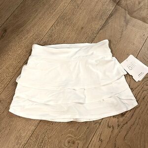 White Athleta Girl Swing Skort size 12